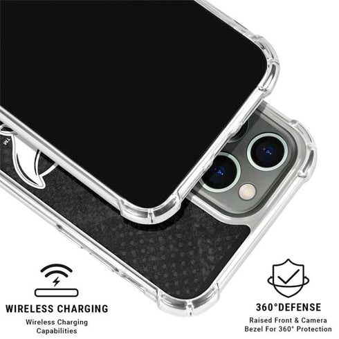 MLB Tampa Bay Rays Dark Wash iPhone 16 Pro Clear Case